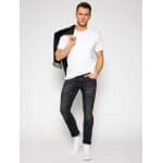 Ανδρικό Παντελόνι CALVIN KLEIN TZIN SLIM J30J315566 Μαύρο - Image 2