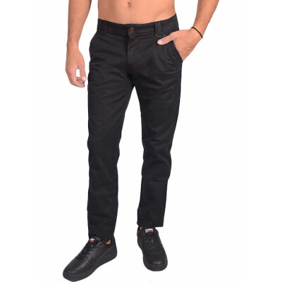 Ανδρικό Παντελόνι TOMMY JEANS DM0DM09595 SCANTON CHINO Μαύρο