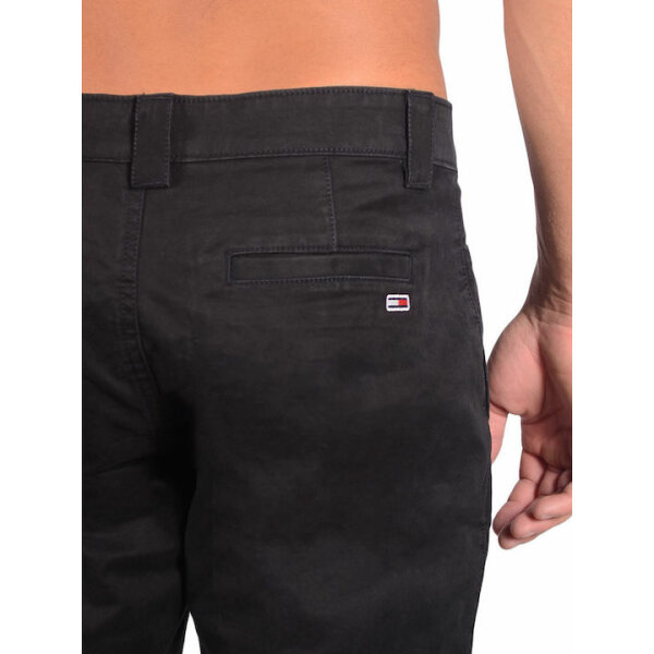 Ανδρικό Παντελόνι TOMMY JEANS DM0DM09595 SCANTON CHINO Μαύρο - Image 6