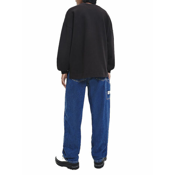 ΜΠΛΟΥΖΑ ΓΥΝΑΙΚΕΙΑ ΜΑΥΡΟ CALVIN KLEIN BOLD DISRUPTED LOGO SWEATSHIRT J20J219761-BEH - Image 2