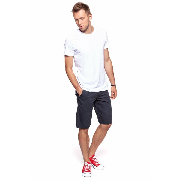 pol_pl_KROTKIE-SPODENKI-WRANGLER-CHINO-SHORTS-NAVY-W14MLL49I-3660_3 Ανδρική Βερμούδα CHINO WRANGLER W14M-LL49I  Μπλέ - Image 3