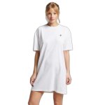 Women's dress Superdry Essentia Λευκό W8011108A-01C