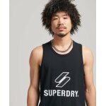 Ανδρική Αμάνικη Μπλούζα SUPERDRY CODE SL STACKED APQ VEST M6010665A Μαύρο - Image 2