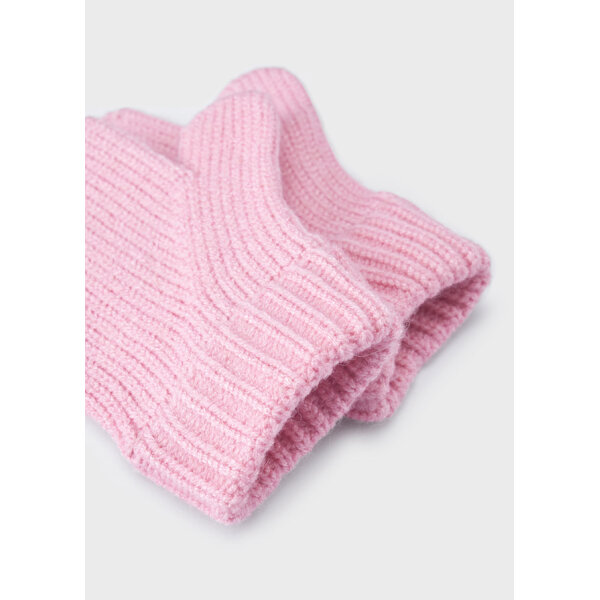 Σέτ σκούφος κασκόλ λουλούδι Ροζ 12-10280-063 - Image 5