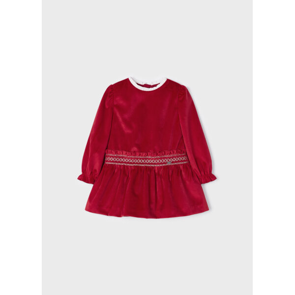 φορεμα-σφηκοφωλια-baby_id_12-02938-040-L-4 ΦΟΡΕΜΑ BABY KΟΡΙΤΣΙ MAYORAL 12-02938-040 - Image 1