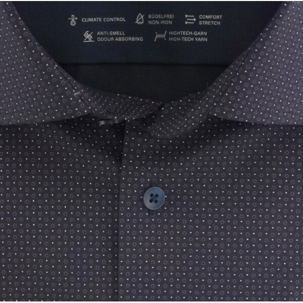 Ανδρικό Πουκάμισο OLYMP LUXOR MODERN FIT 12562486 Μαύρο - Image 3