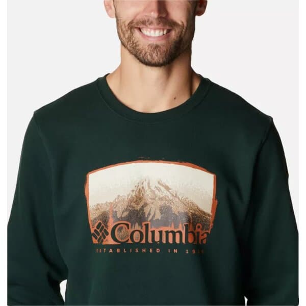 Ανδρική Φούτερ COLUMBIA HART MOUNTAIN 1861631  Πράσινο - Image 2