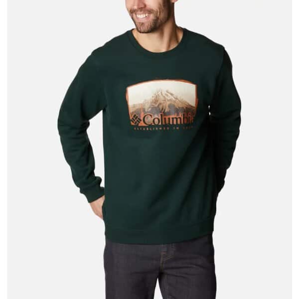 Ανδρική Φούτερ COLUMBIA HART MOUNTAIN 1861631  Πράσινο - Image 3