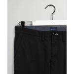 Ανδρικό Παντελόνι CHINOS GANT 1500038 HALLDEN TWILL Μαύρο - Image 2