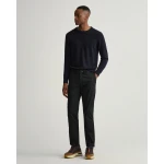 Ανδρικό Παντελόνι CHINOS GANT 1500038 HALLDEN TWILL Μαύρο - Image 8