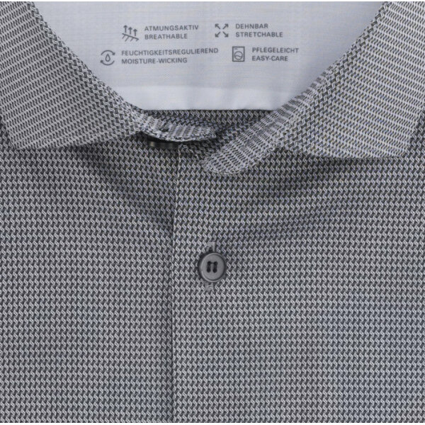 Ανδρικό Πουκάμισο OLYMP LEVEL FIVE 24 SEVEN BODY FIT 20581468 Γκρί - Image 3
