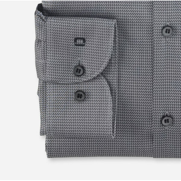 Ανδρικό Πουκάμισο OLYMP LEVEL FIVE 24 SEVEN BODY FIT 20581468 Γκρί - Image 4