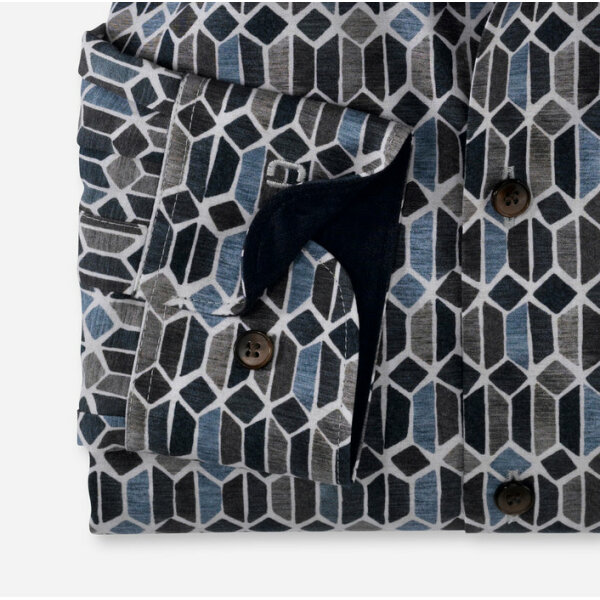 Ανδρικό Πουκάμισο OLYMP LEVEL FIVE BODY FIT 21062422 Γκρί - Image 4