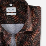 Ανδρικό Πουκάμισο OLYMP LEVEL FIVE BODY FIT 21202407 Καφέ - Image 2