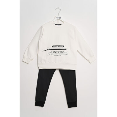 Παιδικό Σετ Αγόρι Λευκό Sprint 221-3041