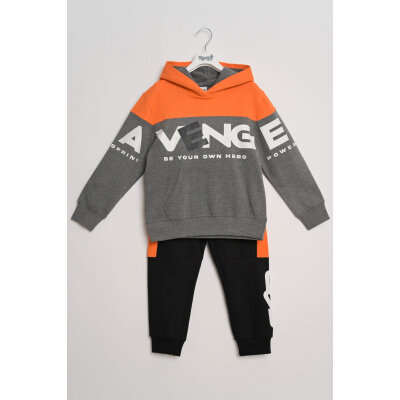 Παιδικό Σετ Αγόρι Ανθρακί Sprint 221-3052