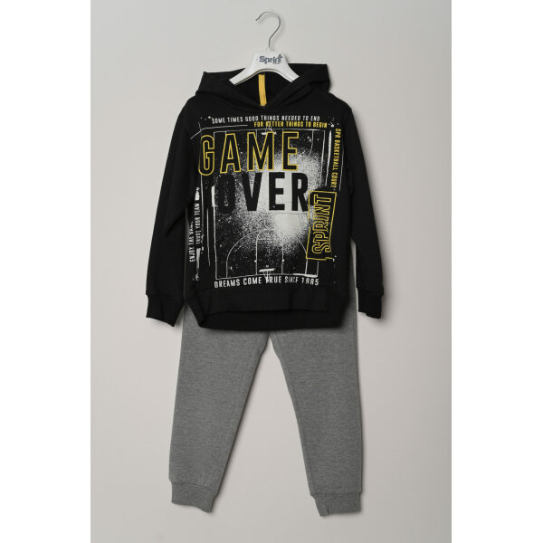 221-3058 BLACK-200 Παιδικό Σετ Αγόρι Μαύρο Sprint 221-3058 - Image 1