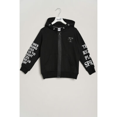 Παιδική Ζακέτα Αγόρι Μαύρο Sprint 221-3065