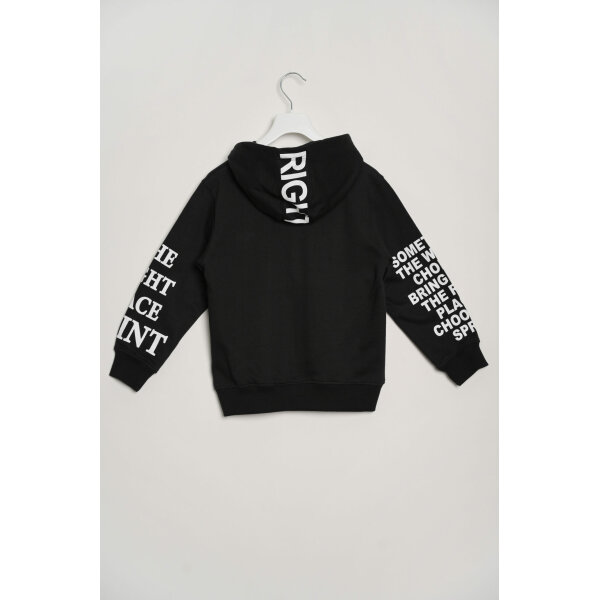 Παιδική Ζακέτα Αγόρι Μαύρο Sprint 221-3065 - Image 2