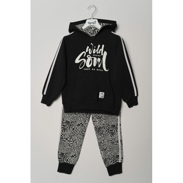 221-4015 BLACK-200 Παιδικό Σετ Κορίτσι Μαύρο Sprint 221-4015 - Image 1