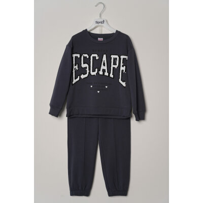 Παιδικό Σετ Κορίτσι Γκρι Sprint 221-4063