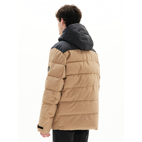 222.EM10.15-BEIGE-EBONY_3 Ανδρικό Μπουφάν EMERSON 222.EM10.15 Μπεζ Μαύρο - Image 3