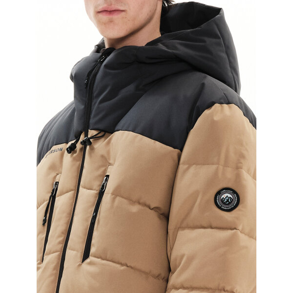 222.EM10.15-BEIGE-EBONY_6 Ανδρικό Μπουφάν EMERSON 222.EM10.15 Μπεζ Μαύρο - Image 6