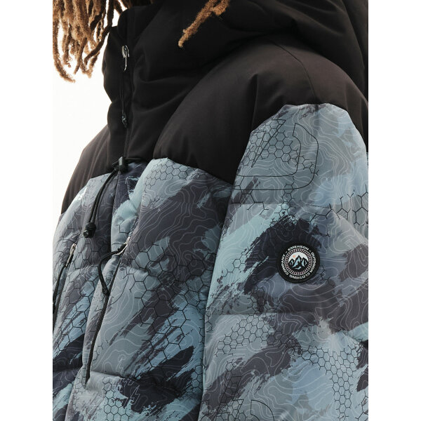 222.EM10.15-PR308-OLIVE-BLACK_5 Ανδρικό Μπουφάν EMERSON 222.EM10.15 Χακί Μαύρο - Image 6