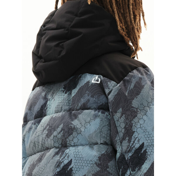 222.EM10.15-PR308-OLIVE-BLACK_6 Ανδρικό Μπουφάν EMERSON 222.EM10.15 Χακί Μαύρο - Image 7