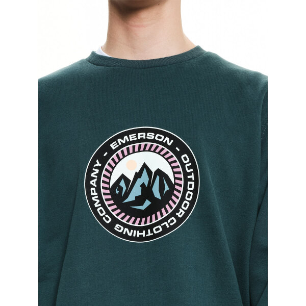 Ανδρική Φούτερ EMERSON 222.EM20.15 Πράσινο - Image 5