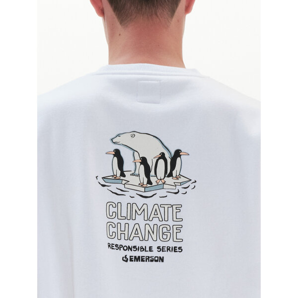 Ανδρική Φούτερ EMERSON 222.EM20.23 Λευκό - Image 6