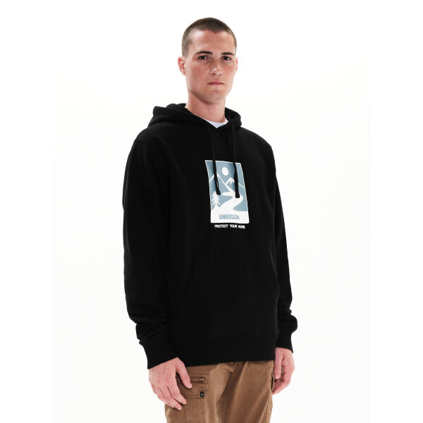 Ανδρική Φούτερ EMERSON 222.EM20.29 Μαύρο - Image 2