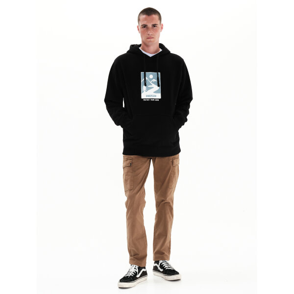 Ανδρική Φούτερ EMERSON 222.EM20.29 Μαύρο - Image 4