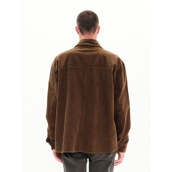 Ανδρικό Πουκάμισο Κοτλέ  EMERSON 222.EM60.22 Καφέ - Image 3