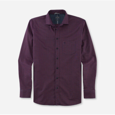 Ανδρικό Πουκάμισο OLYMP CASUAL MODERN FIT 40222435 Μπορντώ