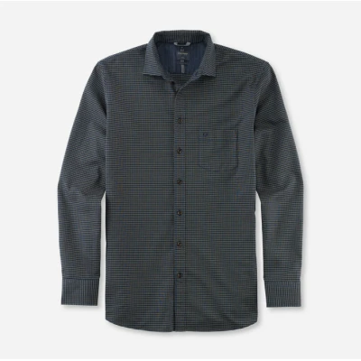 Ανδρικό Πουκάμισο OLYMP CASUAL MODERN FIT 40222447 Γκρί