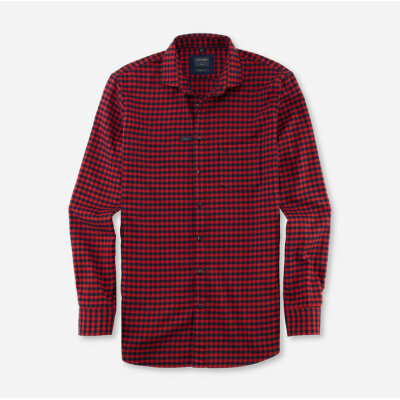 Ανδρικό Πουκάμισο OLYMP CASUAL MODERN FIT 40502435 Κόκκινο