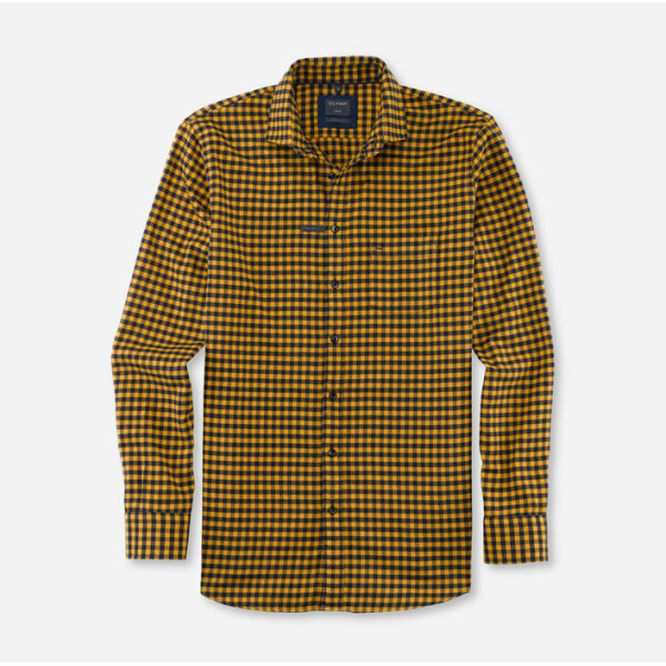 40502453-706x700 Ανδρικό Πουκάμισο OLYMP CASUAL MODERN FIT 40502453 Κίτρινο - Image 1