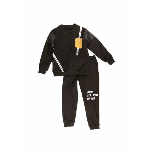 ΦΟΡΜΑ ΦΟΥΤΕΡ ΑΓΟΡΙ NEW COLLEGE ΜΑΥΡΟ 43-8020 - Image 1