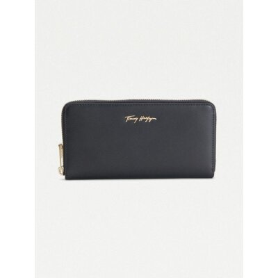 ΓΥΝΑΙΚΕΙΟ ΠΟΡΤΟΦΟΛΙ  ΜΑΥΡΟ TOMMY ICONIC LARGE ZA AW0AW12186-BDS