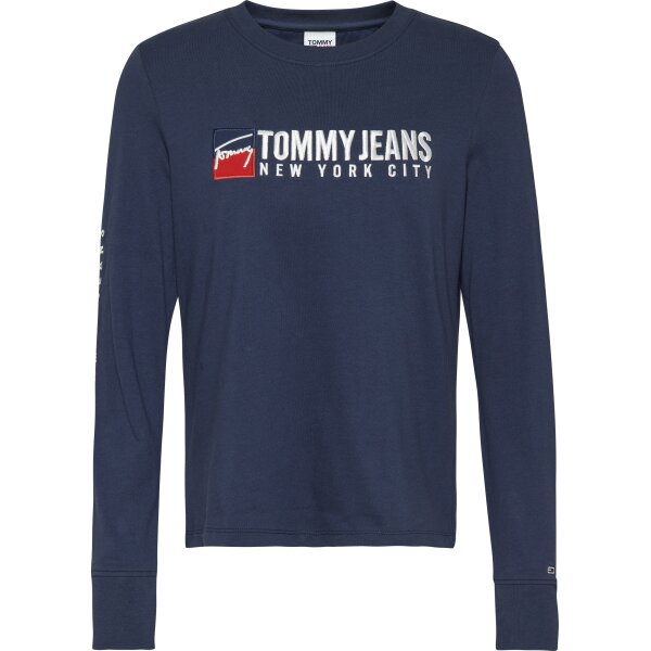 DW0DW13730C87_F ΓΥΝΑΙΚΕΙΑ ΜΠΛΟΥΖΑ TOMMY JEANS OVRSZD TJ ATHLETIC DW0DW13730-C87 - Image 1