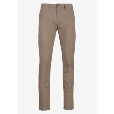 Ανδρικό Παντελόνι CHINO FUNKY BUDDHA FBM006-001-02 Καφέ