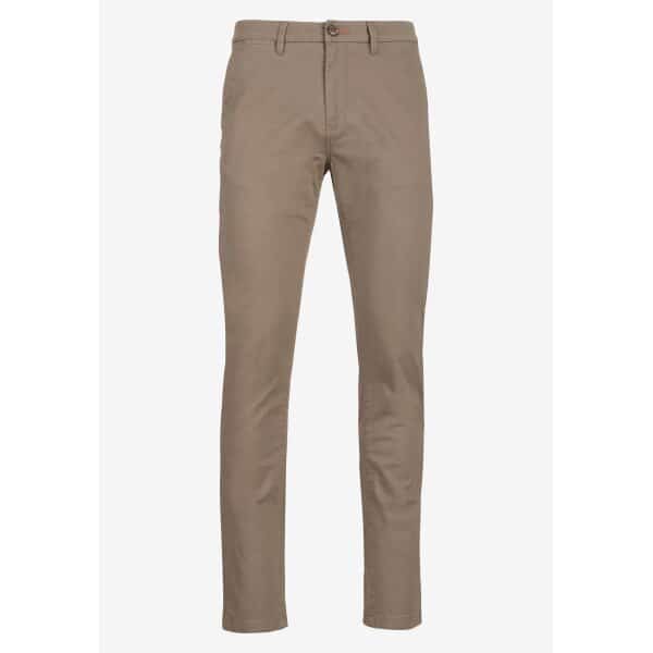 Ανδρικό Παντελόνι CHINO FUNKY BUDDHA FBM006-001-02 Καφέ - Image 1