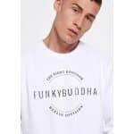 Ανδρική Φούτερ FUNKY BUDDHA FBM006-012-06 Λευκό - Image 5