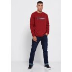 Ανδρική Μπλούζα Μακρυμάνικη FUNKY BUDDHA FBM006-015-07 Μπορντώ