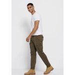 Ανδρικό Παντελόνι CARGO FUNKY BUDDHA FBM006-030-02 Λαδί - Image 5