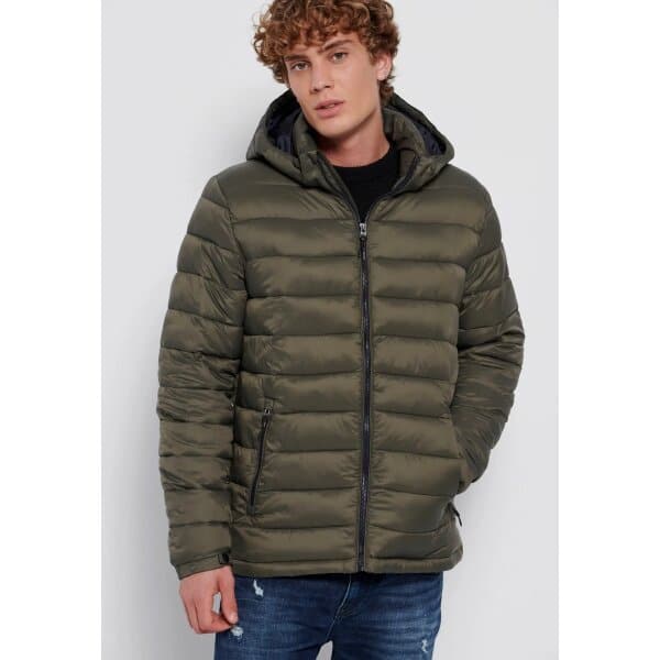 FBM006-031-01_KHAKI_1_ts_1663971213 Ανδρικό Μπουφάν CASUAL FUNKY BUDDHA FBM006-031-01 Χακί - Image 2