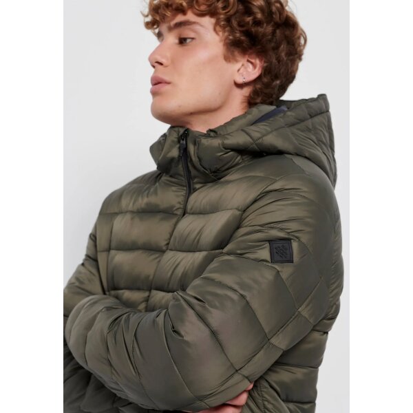 FBM006-031-01_KHAKI_3_ts_1663971213 Ανδρικό Μπουφάν CASUAL FUNKY BUDDHA FBM006-031-01 Χακί - Image 4