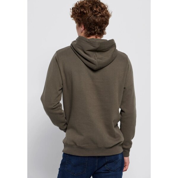 Ανδρική Φούτερ Κουκούλα FUNKY BUDDHA FBM006-037-06 Χακί - Image 5