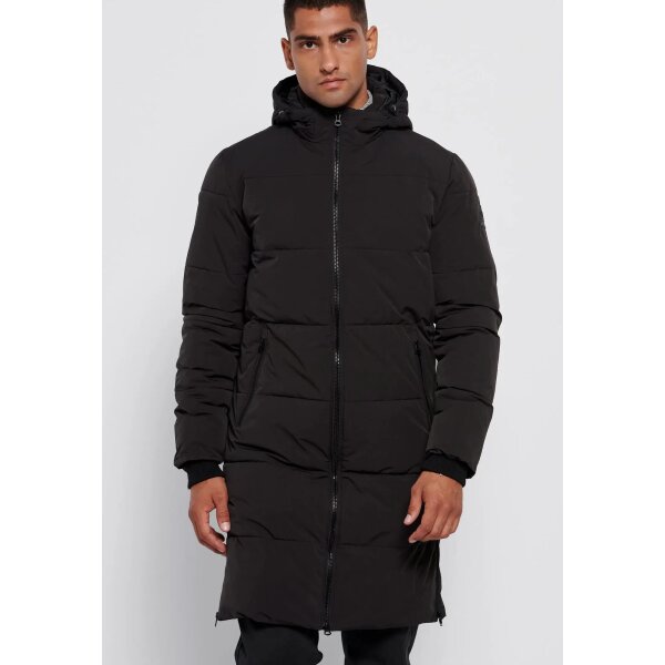 FBM006-045-01_BLACK_1_ts_1665440165 Ανδρικό Μπουφάν PUFFER FUNKY BUDDHA FBM006-045-01 Μαύρο - Image 2